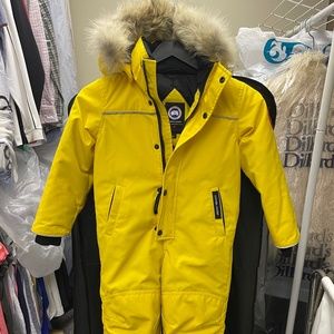 Canada Goose Grizzly Snowsuit - Yellow (Summer Light) - 4/5